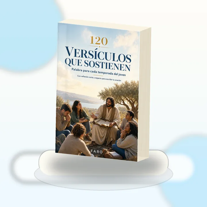 Mockup de 120 Versículos que Sostienen