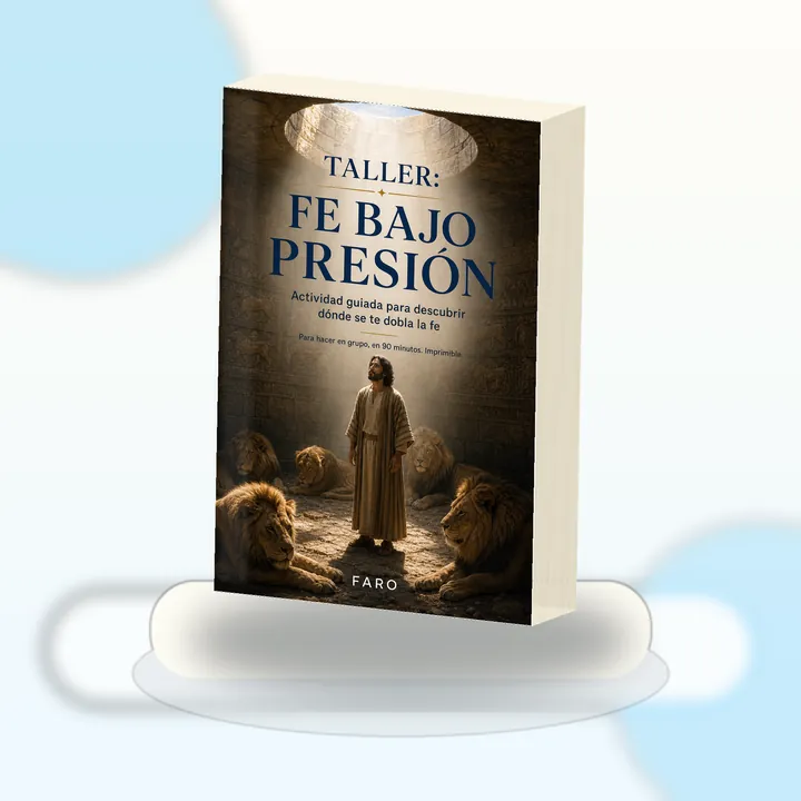 Mockup de Taller Fe Bajo Presión